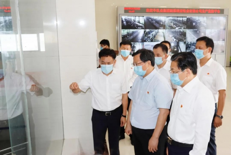 快訊 | 河南省委常委、省紀委書記、省監(jiān)委主任任正曉蒞臨花花牛乳業(yè)集團新蔡瑞亞牧場調(diào)研